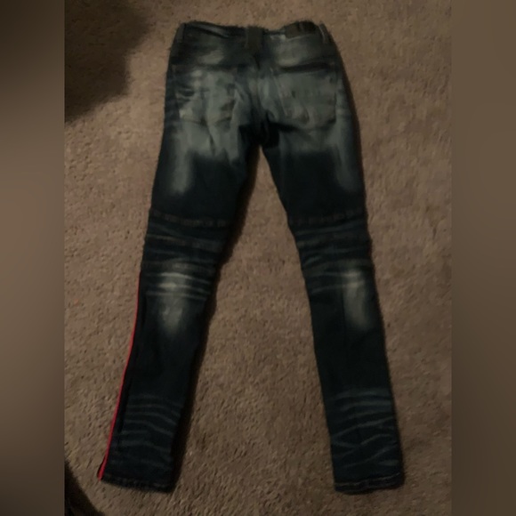 Supply and Demand New York Clothing, Skinny Slim Fit Jeans with working zippers - Picture 2 of 3